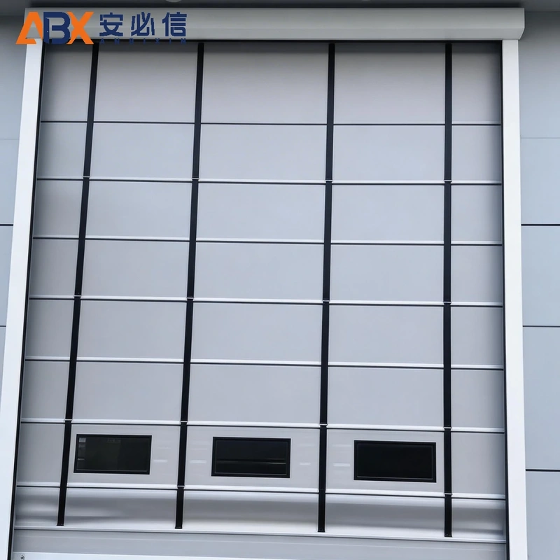 徐州上叠门项目案例｜安必信工业门厂家